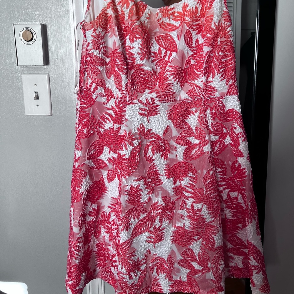 Coral Semi-Formal Summer Dress
